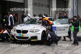 06.04.2014. ADAC Zurich 24 Hours Qualifying Race, Nurburgring, Germany, #235, Jethro Bovingdon (GB), Alex Hofmann (DE), Alexander Mies (DE - Heiligenhausen), BMW Motorsport Juniorenprogramm für GT- und Tourenwagensport, BMW M235i Racing. Rechtefrei nutzbar für redaktionelle Zwecke © BMW AG - This image is copyright free for editorial use. © Copyright: BMW AG