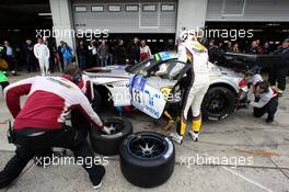 06.04.2014. ADAC Zurich 24 Hours Qualifying Race, Nurburgring, Germany, No 26, Bas Leinders (BE), Markus Palttala (FI), Nick Catsburg (NL), Dirk Adorf (DE), BMW Sports Trophy Team Marc VDS, BMW Z4 GT3. This image is copyright free for editorial use © BMW AG