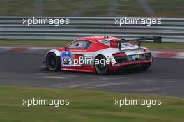 Felix  Baumgartner , Marco Werner, Frank  Biela , Pierre  Kaffer , Audi race experience , Audi R8 GT3 LMS   05.04.2014. ADAC Zurich 24 Hours Qualifying Race, Nurburgring, Germany