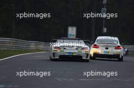 Harold  Primat , Maximilian  Go¨tz ,  ,  , HTP Motorsport , Mercedes-Benz SLS AMG GT3  05.04.2014. ADAC Zurich 24 Hours Qualifying Race, Nurburgring, Germany