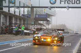 Roman  Rosinov , Stephane  Ortelli , Edward  Sandstro¨m , Nico  Mueller , G Drive Racing , Audi R8 GT3 LMS   05.04.2014. ADAC Zurich 24 Hours Qualifying Race, Nurburgring, Germany