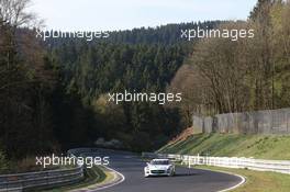 Harold  Primat , Maximilian  Go¨tz ,  ,  , HTP Motorsport , Mercedes-Benz SLS AMG GT3  06.04.2014. ADAC Zurich 24 Hours Qualifying Race, Nurburgring, Germany