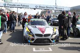 06.04.2014. ADAC Zurich 24 Hours Qualifying Race, Nurburgring, Germany, No 26, Bas Leinders (BE), Markus Palttala (FI), Nick Catsburg (NL), Dirk Adorf (DE), BMW Sports Trophy Team Marc VDS, BMW Z4 GT3. This image is copyright free for editorial use © BMW AG