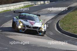 06.04.2014. ADAC Zurich 24 Hours Qualifying Race, Nurburgring, Germany, No 26, Bas Leinders (BE), Markus Palttala (FI), Nick Catsburg (NL), Dirk Adorf (DE), BMW Sports Trophy Team Marc VDS, BMW Z4 GT3. This image is copyright free for editorial use © BMW AG