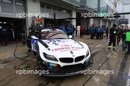 Jens Klingmann, Dominik Baumann, Claudia  Hu¨rtgen ,  , BMW Sports Trophy Team Schubert , BMW Z4 GT3   05.04.2014. ADAC Zurich 24 Hours Qualifying Race, Nurburgring, Germany