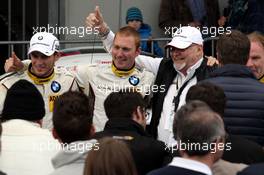 PODIUM - first 3 / Marc von der Straden, No 20, Claudia Hürtgen (DE), Jens Klingmann (DE), Dominik Baumann (AT), No 20, BMW Sports Trophy Team Schubert, BMW Z4 GT3 - 1st No 25, Maxime Martin (BE), Uwe Alzen (DE), Marco Wittmann (DE), No 25, BMW Sports Trophy Team Marc VDS, BMW Z4 GT3 - No 19, Dirk Müller (DE), Dirk Werner (DE), Lucas Luhr (DE), Alexander Sims (GB), No 19, BMW Sports Trophy Team Schubert, BMW Z4 GT3