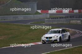 Alexander  Hofmann , Jettro  Bovingdon , Alexander  Mies ,  , BMW Motorsport , BMW M235i Racing   05.04.2014. ADAC Zurich 24 Hours Qualifying Race, Nurburgring, Germany