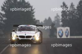 Dirk  Werner , Dirk  Mu¨ller , Lucas  Luhr , Alexander  Sims , BMW Sports Trophy Team Schubert , BMW Z4 GT3   05.04.2014. ADAC Zurich 24 Hours Qualifying Race, Nurburgring, Germany