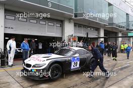 Jens Klingmann, Dominik Baumann, Claudia  Hu¨rtgen ,  , BMW Sports Trophy Team Schubert , BMW Z4 GT3   05.04.2014. ADAC Zurich 24 Hours Qualifying Race, Nurburgring, Germany