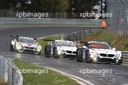 Jens Klingmann, Dominik Baumann, Claudia  Hu¨rtgen ,  , BMW Sports Trophy Team Schubert , BMW Z4 GT3   06.04.2014. ADAC Zurich 24 Hours Qualifying Race, Nurburgring, Germany