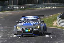 Rob  Huff , Kevin  Gleason , Richard  Meins ,  , Rotek Racing , Audi TT RS   06.04.2014. ADAC Zurich 24 Hours Qualifying Race, Nurburgring, Germany