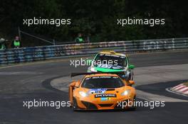 #66 Dörr Motorsport McLaren MP4-12C: Kevin Estre, Rudi Adams  20.06.2014. ADAC Zurich 24 Hours, Nurburgring, Germany