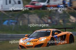 #69 Dörr Motorsport McLaren MP4-12C: Tim Mullen, Arno Klasen  20.06.2014. ADAC Zurich 24 Hours, Nurburgring, Germany