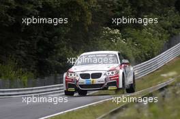 Friedhelm Mihm, Heiko Eichenberg, Thomas Jäger #314 Sorg Rennsport BMW M235i Racing 19.06.2014. ADAC Zurich 24 Hours, Nurburgring, Germany