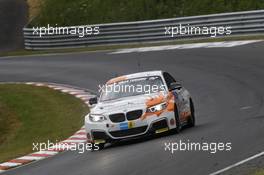 Harald Grohs, Moritz Östreich #302 Scheidl-Partl Motorsport BMW M235i Racing 20.06.2014. ADAC Zurich 24 Hours, Qualifying 2, Nurburgring, Germany