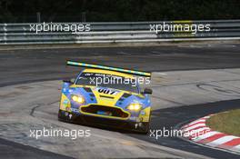 #7 Aston Martin Racing Aston Martin Vantage GT3: Stefan Mücke, Darren Turner, Pedro Lamy  20.06.2014. ADAC Zurich 24 Hours, Nurburgring, Germany