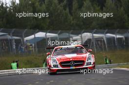 #1 Black Falcon Mercedes-Benz SLS AMG GT3: Lance David Arnold, Jeroen Bleekemolen, Andreas Simonsen, Christian Menzel  20.06.2014. ADAC Zurich 24 Hours, Nurburgring, Germany