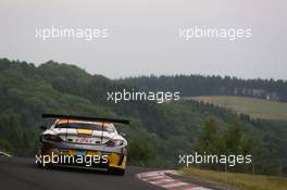 #22 Rowe Racing Mercedes-Benz SLS AMG GT3: Jan Seyffarth, Nico Bastian  20.06.2014. ADAC Zurich 24 Hours, Nurburgring, Germany