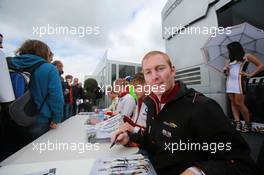 #25 Marc VDS Racing BMW Z4 GT3: Maxime Martin, Portrait 20.06.2014. ADAC Zurich 24 Hours, Nurburgring, Germany