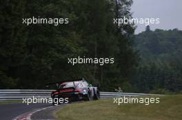 #8 Haribo Racing Porsche 997 GT3 R: Norbert Siedler, Richard Westbrook, Mike Stursberg, Hans Guido Riegel  20.06.2014. ADAC Zurich 24 Hours, Nurburgring, Germany