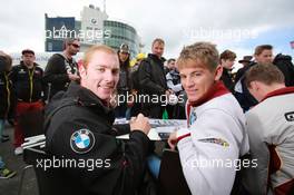 #25 Marc VDS Racing BMW Z4 GT3: Maxime Martin, Marco Wittmann, Portrait 20.06.2014. ADAC Zurich 24 Hours, Nurburgring, Germany