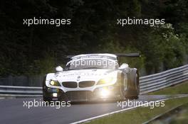 Jens Klingmann (GER), Dominik Baumann (AUT), Claudia Hürtgen (GER), Martin Tomcyk (GER) #20 Schubert Motorsport BMW Z4 GT3 20.06.2014. ADAC Zurich 24 Hours, Qualifying 2, Nurburgring, Germany