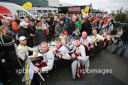 BMW Sports Trophy Team Marc VDS Drivers 20.06.2014. ADAC Zurich 24 Hours, Nurburgring, Germany