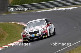 Friedhelm Mihm, Heiko Eichenberg, Thomas Jäger #314 Sorg Rennsport BMW M235i Racing, 20.06.2014. ADAC Zurich 24 Hours, Qualifying 2, Nurburgring, Germany