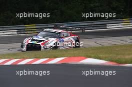 #80 Nissan GT Academy Team RJN Nissan GT-R Nismo GT3: Nick Heidfeld, Alex Buncombe, Lucas Ordonez, Florian Strauss  20.06.2014. ADAC Zurich 24 Hours, Nurburgring, Germany