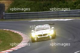 Jens Klingmann (GER), Dominik Baumann (AUT), Claudia Hürtgen (GER), Martin Tomcyk (GER) #20 Schubert Motorsport BMW Z4 GT3 20.06.2014. ADAC Zurich 24 Hours, Qualifying 2, Nurburgring, Germany