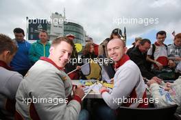 #26 Marc VDS Racing BMW Z4 GT3: Bas Leinders,  Nick Catsburg, Portrait 20.06.2014. ADAC Zurich 24 Hours, Nurburgring, Germany