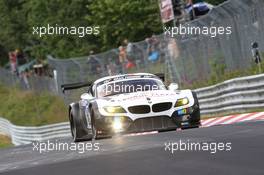 #20 Schubert Motorsport BMW Z4 GT3: Jens Klingmann, Dominik Baumann, Claudia Hürtgen, Martin Tomcyk  20.06.2014. ADAC Zurich 24 Hours, Nurburgring, Germany