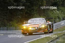 Roman Russinow, Stéphane Ortelli, Edward Sandström #17 W Racing Team Audi R8 LMS ultra 19.06.2014. ADAC Zurich 24 Hours, Nurburgring, Germany