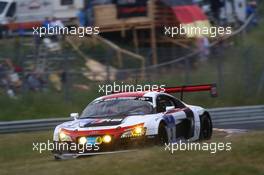 #4 Phoenix Racing Audi R8 LMS ultra: Christopher Haase, Christian Mamerow, René Rast, Markus Winkelhock  20.06.2014. ADAC Zurich 24 Hours, Nurburgring, Germany