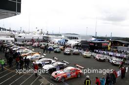 Parc Ferme after Qualifying 19.06.2014. ADAC Zurich 24 Hours, Nurburgring, Germany