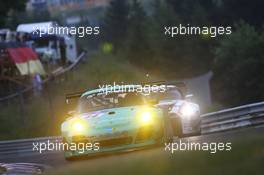 #44 Falken Motorsports Porsche 997 GT3 R: Peter Dumbreck, Wolf Henzler, Alexandre Imperatori  20.06.2014. ADAC Zurich 24 Hours, Nurburgring, Germany