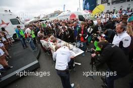 BMW Sports Trophy Team Marc VDS Drivers 20.06.2014. ADAC Zurich 24 Hours, Nurburgring, Germany