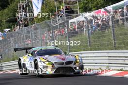 #26 Marc VDS Racing BMW Z4 GT3: Bas Leinders, Markus Palttala, Nick Catsburg, Dirk Adorf  20.06.2014. ADAC Zurich 24 Hours, Nurburgring, Germany