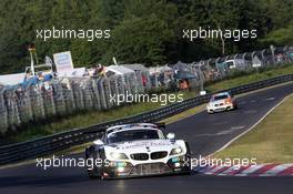 #20 Schubert Motorsport BMW Z4 GT3: Jens Klingmann, Dominik Baumann, Claudia Hürtgen, Martin Tomcyk  21.06.2014. ADAC Zurich 24 Hours, Nurburgring, Germany