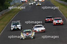 #26 Marc VDS Racing BMW Z4 GT3: Bas Leinders, Markus Palttala, Nick Catsburg, Dirk Adorf  21.06.2014. ADAC Zurich 24 Hours, Nurburgring, Germany