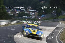 #7 Aston Martin Racing Aston Martin Vantage GT3: Stefan Mücke, Darren Turner, Pedro Lamy  22.06.2014. ADAC Zurich 24 Hours, Nurburgring, Germany