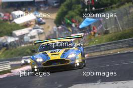 #7 Aston Martin Racing Aston Martin Vantage GT3: Stefan Mücke, Darren Turner, Pedro Lamy  22.06.2014. ADAC Zurich 24 Hours, Nurburgring, Germany