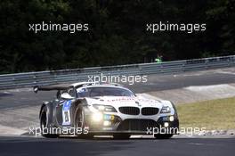 #20 Schubert Motorsport BMW Z4 GT3: Jens Klingmann, Dominik Baumann, Claudia Hürtgen, Martin Tomcyk  22.06.2014. ADAC Zurich 24 Hours, Nurburgring, Germany