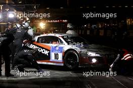 Pitstop, Christopher Mies, Christer Jöns, Nicki Thiim #10 Abt Racing Audi R8 LMS ultra 22.06.2014. ADAC Zurich 24 Hours, Nurburgring, Race, Germany