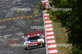 #4 Phoenix Racing Audi R8 LMS ultra: Christopher Haase, Christian Mamerow, René Rast, Markus Winkelhock  22.06.2014. ADAC Zurich 24 Hours, Nurburgring, Germany