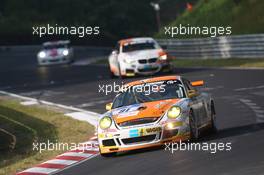 #91 Prosport Performance Porsche 997 GT3 Cup: Heinz-Josef Bermes, Dominik Schöning, Bora Bölck, Thomas Koll  22.06.2014. ADAC Zurich 24 Hours, Nurburgring, Germany