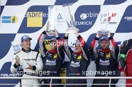 2nd Jeroen Bleekemolen, Andreas Simonsen, Christian Menzel, Arnold, Lance David #1 Black Falcon Team Reissdorf Alkoholfrei Mercedes-Benz SLS AMG GT3 22.06.2014. ADAC Zurich 24 Hours, Nurburgring, Race, Germany