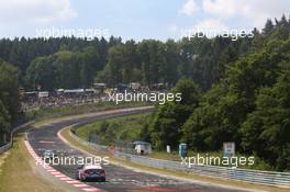 #235 BMW Motorsport BMW M235i Racing: Marcus Schurig, Alex Hofmann, Jethro Bovingdon, Alexander Mies  22.06.2014. ADAC Zurich 24 Hours, Nurburgring, Germany