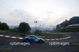 Peter Dumbreck, Wolf Henzler, Alexandre Imperatori, Martin Ragginger #44 Falken Motorsports Porsche 997 GT3 R 22.06.2014. ADAC Zurich 24 Hours, Nurburgring, Race, Germany