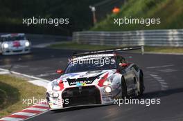 #80 Nissan GT Academy Team RJN Nissan GT-R Nismo GT3: Nick Heidfeld, Alex Buncombe, Lucas Ordonez, Florian Strauss  22.06.2014. ADAC Zurich 24 Hours, Nurburgring, Germany